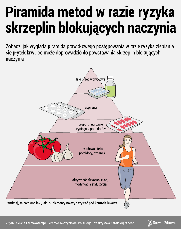 Infografika PAP/Serwis Zdrowie/Piramida metod zmniejszających stężenie cholesterolu
