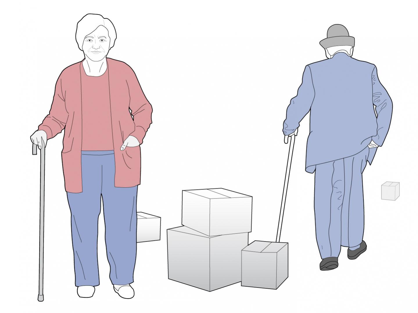 Seniorzy, Infografika PAP