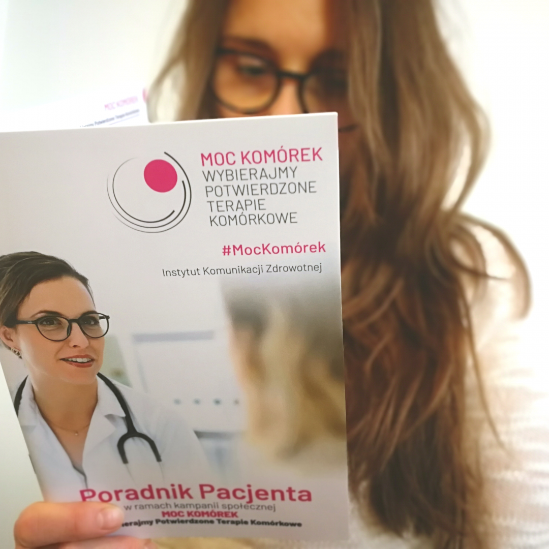 Fot. Kampania społeczna: Moc Komórek – Wybierajmy Potwierdzone Terapie Komórkowe.
