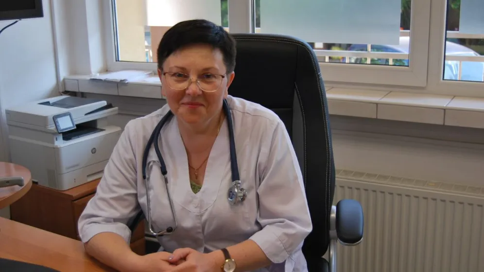 dr Svitlana Borysenko, lekarz rodzinny  z Ukrainy; fot. WHO