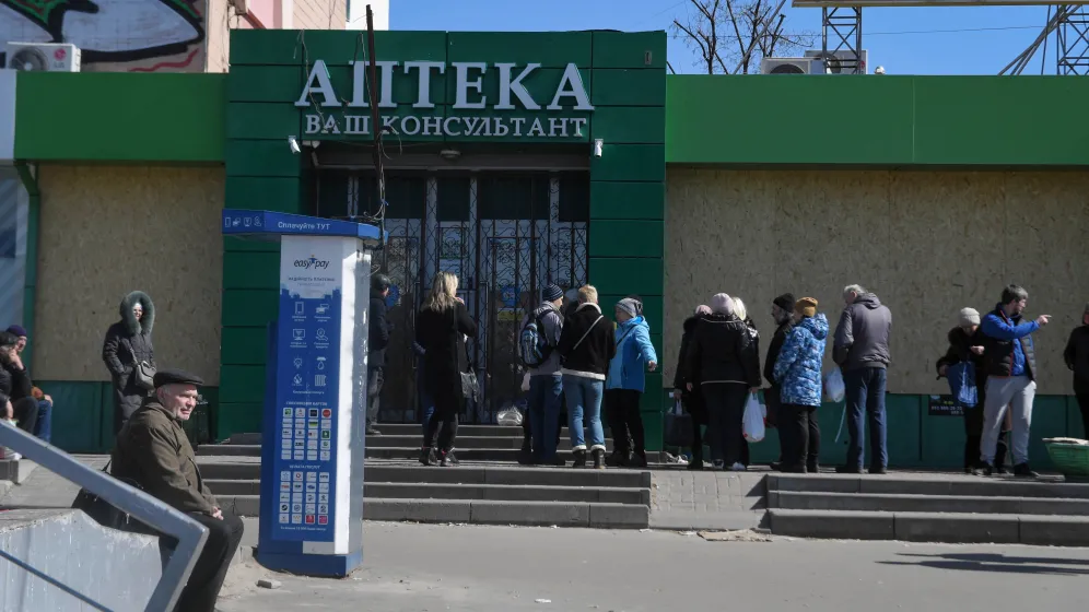 Charków, Ukraina, 23.03.2022, PAP/Andrzej Lange