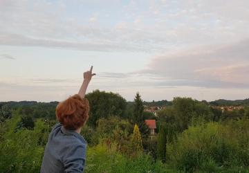 Fot. Archiwum Elizy Kąckiej; Ruda i wiadukt