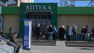 Charków, Ukraina, 23.03.2022, PAP/Andrzej Lange