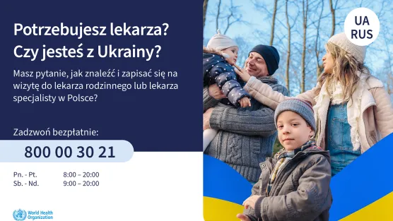 źródło grafiki: ©️WHO/  Tomasz Bilak / Bilak.pl
